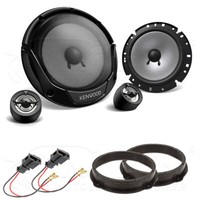 Kenwood Lautsprecher FüR Audi A1 8X 2010-2018 Front Vorn TüR 2-Wege 300W #Adcp