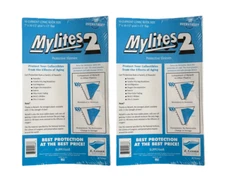 100 Mylites 2 Mil Mylar Comic Book Bags Modern/Current Size 7 x 10 1/2 E. Gerber