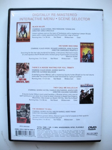 Lot of 6 CLASSIC WESTERN ADVENTURE DVD Movies Chuck Connors Randolph Scott +More - Picture 9 of 13