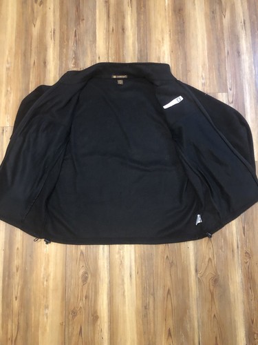 Vintage Harriton GM Financial Black Full Zip Fleece Jacket Size XL/TG - Picture 2 of 24