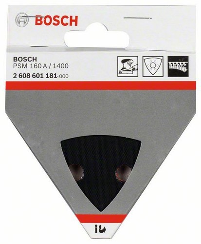 BOSCH Schleifplatte für Bosch-Dreieckschleifer, PSM 160 A, PSM 160 AE, Ventaro - Bild 2 von 3