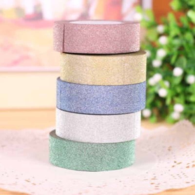10x Design Tape Klebeband Papierklebeband Bunt Washi Masking Tape Dekor^//DE