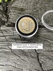 Civil War Style Confederate Infantry Coat Button Free Button Case