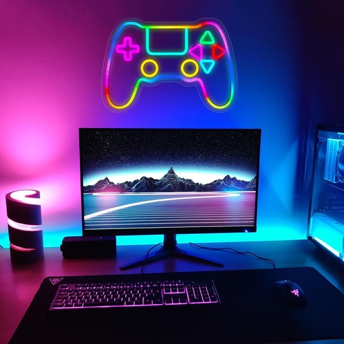 Lebendiges Gamepad Neonlicht - Ultimatives Gaming Geschenk & Raumatmosphärenverstärker - Bild 7 von 8