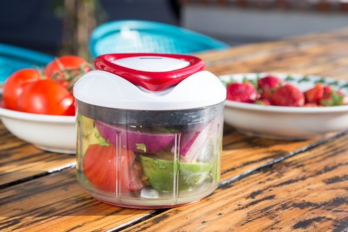 E910015 Easy Pull Universal Chopper Manual 750ml Vegetable Slicer Onion Slicer ... - Picture 8 of 9