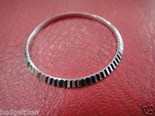 Bezel Ring for Rolex 116234 Date men's Oyster Datejust s steel silver Color 36mm