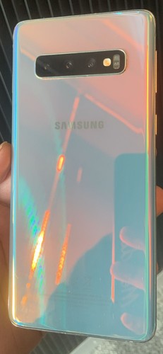 Samsung Galaxy S10 128GB - Prism Silver - Very Good condition "LCD Screenburn" - Afbeelding 3 van 3