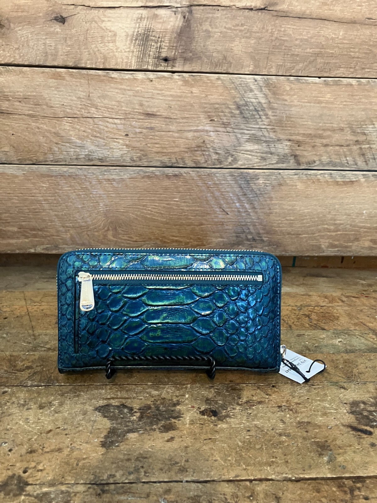 Brahmin Small Caroline Evergreen Kalopsia Leather Satchel & Suri Wallet ---NWT image 8