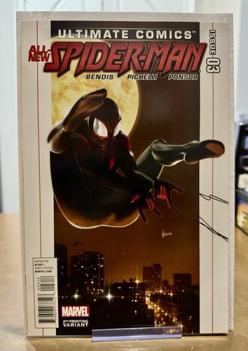 Ultimate Comics: Spider-Man #3 2nd Printing Miles Morales (Marvel Comics) NM