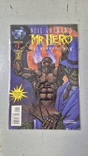 FUMETTO COMIC BOOK MR HERO The Newmatic Man N.1 MARCH 1995 Neil Gaiman's TEKNO