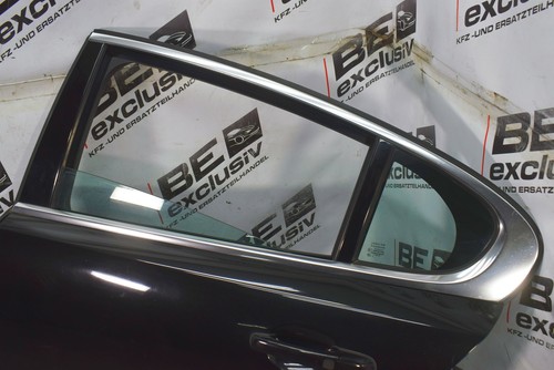 Jaguar XF X250 3.0d puerta trasera izquierda HL rear left door completo NEGRO - Imagen 9 de 12