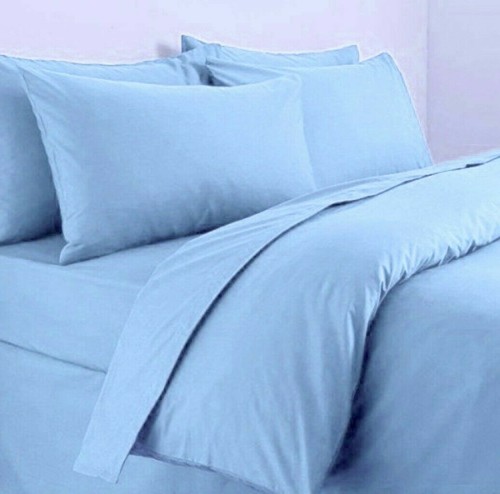 180 THREAD Percale Duvet Quilt Cover With Pillow Case Hotel Quality Bedding Set - Picture 14 of 15