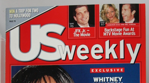 Whitney Houston the True Sad Story JFK the Movie MTV Movie Awards #279 US Weekly - Picture 5 of 12