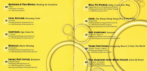 Hit Summer Party 1 by Original Artists (Cd) - Picture 3 of 3