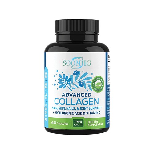 Advanced Collagen Supplement,Skin, Nails, &Joint Support, Nourishes Hair - Picture 8 of 9