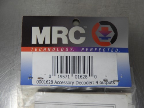 MRC 1628 HO DCC Model Train Accessory Decoder 4-output - Picture 5 of 5