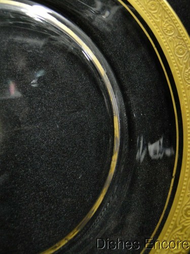 Tiffin Westchester, Gold Encrusted Band: Salad Plate (s), 7 5/8", Gold Wear - Picture 2 of 7