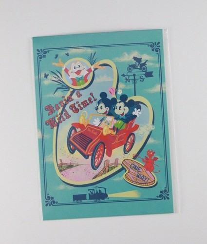 New Disney "Havin' a Wild Time" Wonderground Gallery Postcard by John Coulter - Imagen 3 de 3