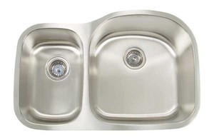 Details About Artisan Mh3220 D8 7r Premium Undermount Double Bowl Stainless Steel Sink 18guage