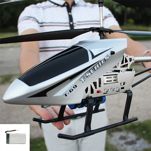 Helicóptero RC con Control Remoto Extra Duradero 80cm Grande Avión Juguete para Niños - Imagen 29 de 29