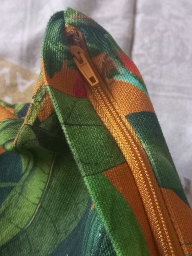 TGH Tessitura Tropical/Jungle 19×+19 Throw Pillow Cover Made In Italy - Picture 6 of 6