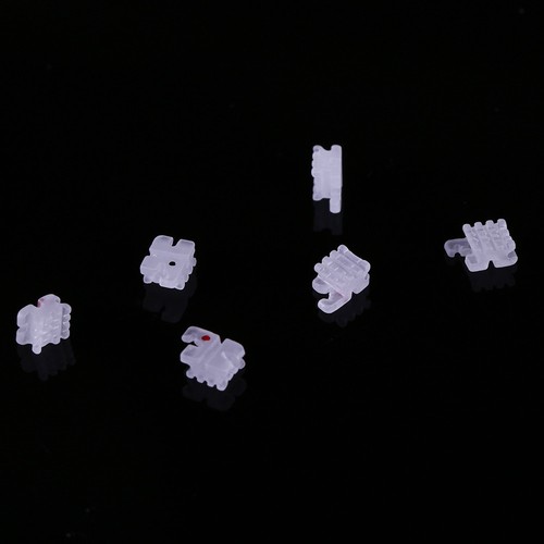 100packs Dental Orthodontic Standard MBT Hooks 345 022 Ceramic Bracket Braces  - Picture 11 of 12