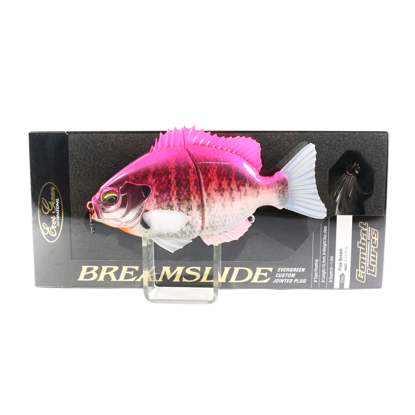 Bream Slide Flat Side Jointed Lipless Floating Lure 637 - 6018 Bream Slide Flat Side Jointed Lipless Floating Lure 637 - 6018