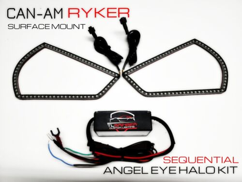 Can-Am Ryker LED Surface Mount Halo Angel Eye - Multicolor + Sequential Turn - Picture 2 of 12