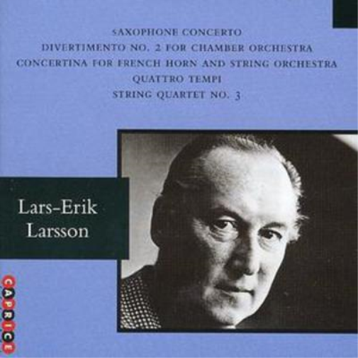Various Composers Larsson/cto for Alto Saxophone (CD) Album