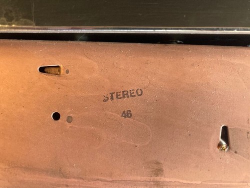 MOTOROLA STEREO 12AX7 TUBE PREAMPLIFIER, ACTIVE 2 TUBE NS-837C STEREO 46 - Picture 4 of 5