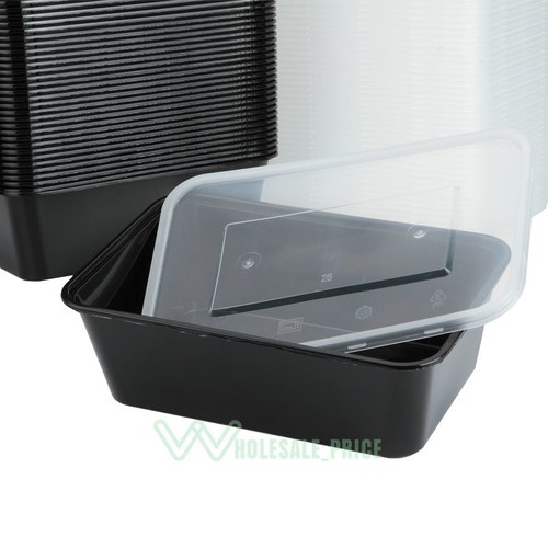 200Pack Food Storage Container set w/Lid 26 Oz Meal Prep BPA Free Microwave Safe - Picture 18 of 24