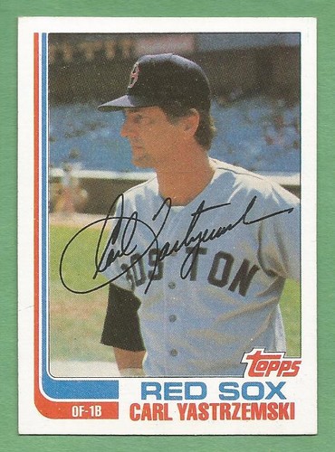 CARL YASTRZEMSKI Baseball Singles & Inserts (With Pictures) / You Pick The Cards - Picture 19 of 173