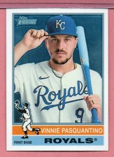 Vinnie Pasquantino, Kansas City Royals, 2025 Topps Heritage Base Chrome #440