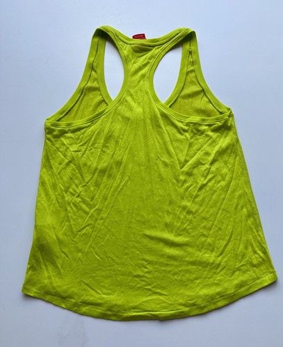 Nike Green Yellow Soft Lightweight Flowy Racerback Workout Gym Tank Top Medium - Picture 4 of 6