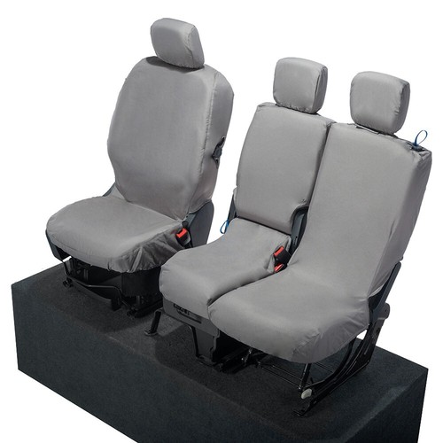 CITROEN BERLINGO FRONT SEAT COVERS TAILORED WATERPROOF (2024 ONWARDS) GREY 403 - 第 6/24 張圖片