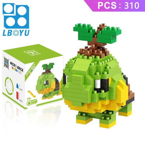 Nano Building Blocks Bikachu Pocket Monster Charmander Squirtle Micro Bricks Toy - Picture 14 of 77
