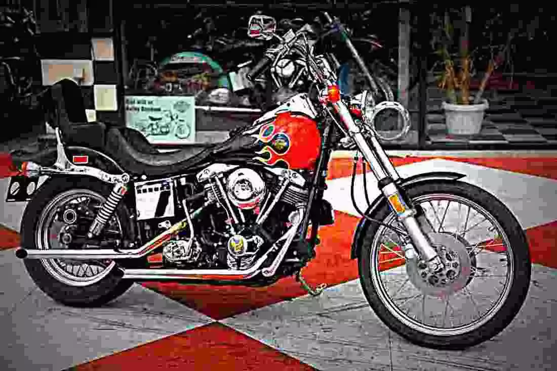 1981 harley davidson wide on sale glide