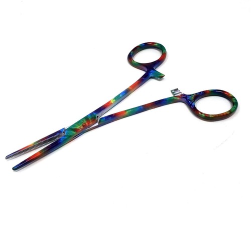 MÜCKEN THERMOSTAT ZANGE 5,5 ZOLL GEBOGEN GERADE EDELSTAHL CHIRURGISCH MEDIZINISCH - Bild 14 von 61