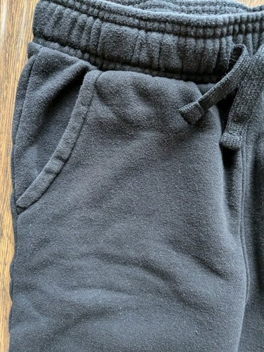 Lot of 2 Size 10 12 Puma Unisex Black Training Pull-on Sports Pants Activewear - Picture 2 of 4