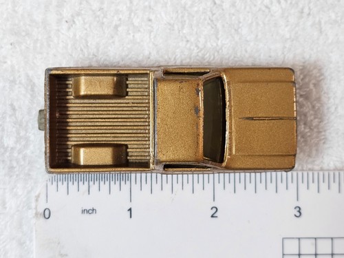 Vintage 1981 Ertl Fleetside Chevy Pickup Cooter's Garage Duke's Of Hazzard Gold - Picture 4 of 8
