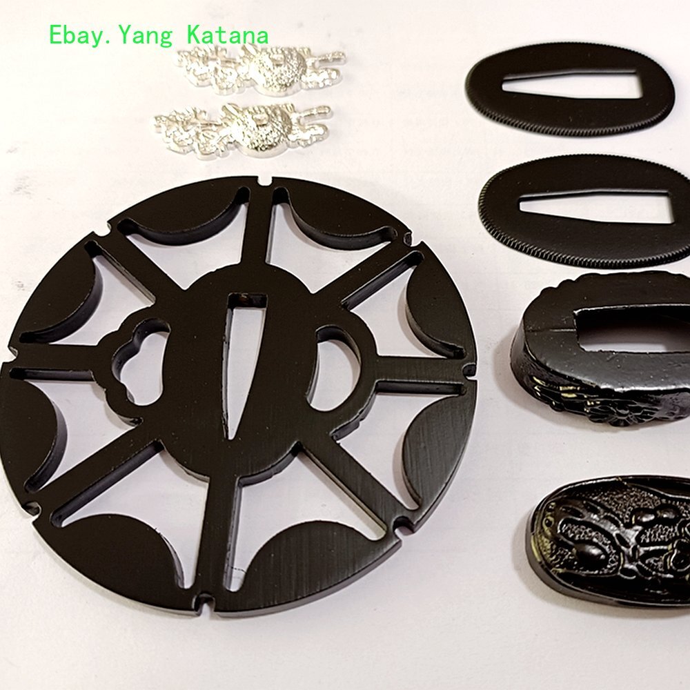 Nice Steel Tsuba Guard Suit for Japan Samurai Katana
