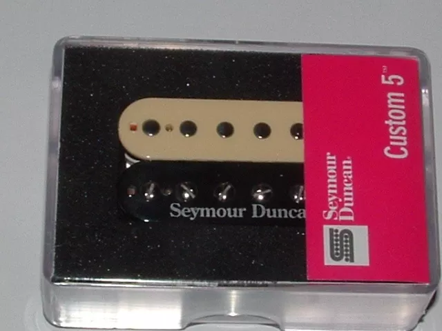 Seymour Duncan SH-14 Custom 5 Humbucker Pickup REVERSE ZEBRA New with Warranty