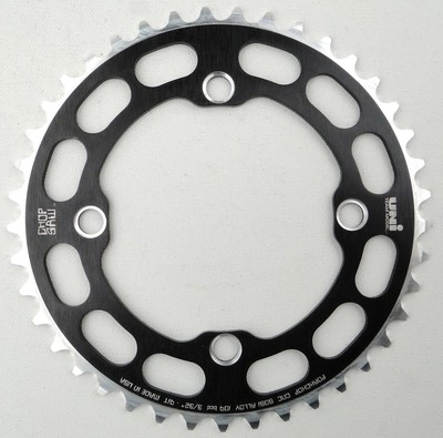 Porkchop BMX Chop Saw I single speed bicycle chainring 41T 4 bolt 104 bcd BLUE