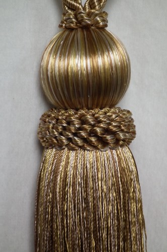 QUASTE/Raffhalter/tieback"MAGNOLIA":Edler Seidenglanz/Handmade in Germany!!! - Bild 11 von 12