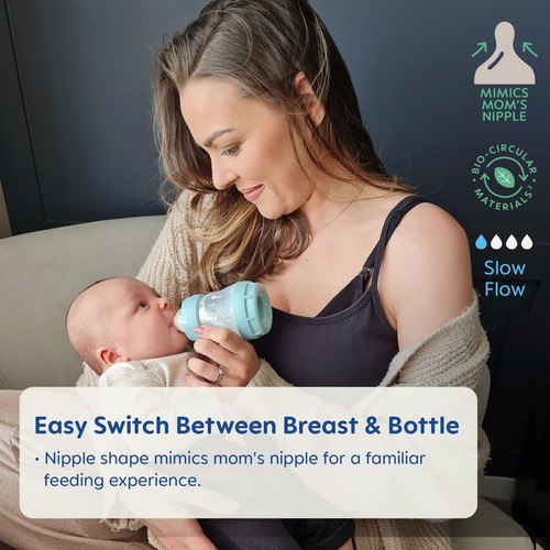 Grow with Baby 11-Piece Gift Set, Newborn 0-4 Months, Anti-Colic Bottles and ... - Picture 5 of 7