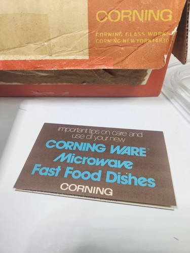 NEW Vintage 70s Corning Ware Wildflower MC-1-7 With Lid 7"x5.5"x2" MC-1-B MC-1-C - Picture 17 of 17