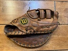 Vintage Wilson The A2800 1st Base Baseball Glove Mitt Pro Back RHT
