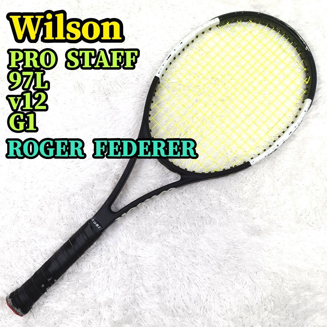ラケット(硬式用) Wilson PROSTAFF 97L v12 G1 ROGER FEDERER Wilson Prostaff 97L V12 G1 Roger Federer | eBay