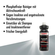 SONAX PROFILINE Actifoam Energy Shampoo Aktivschaum Konzentrat 1L 06183000