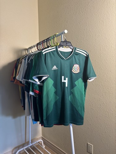 Adidas Mexiko Home Fußball Fußball Trikot WM 2018 Rafael Marquez M